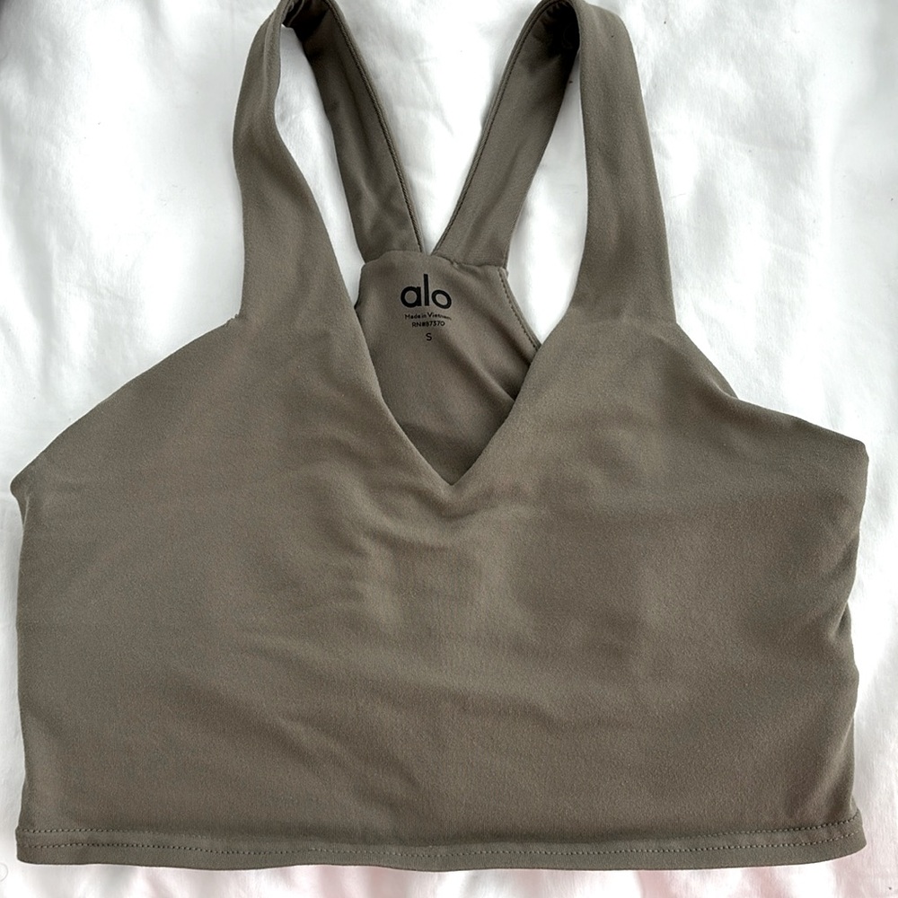 Alo Airbrush Real Bra Tank size small